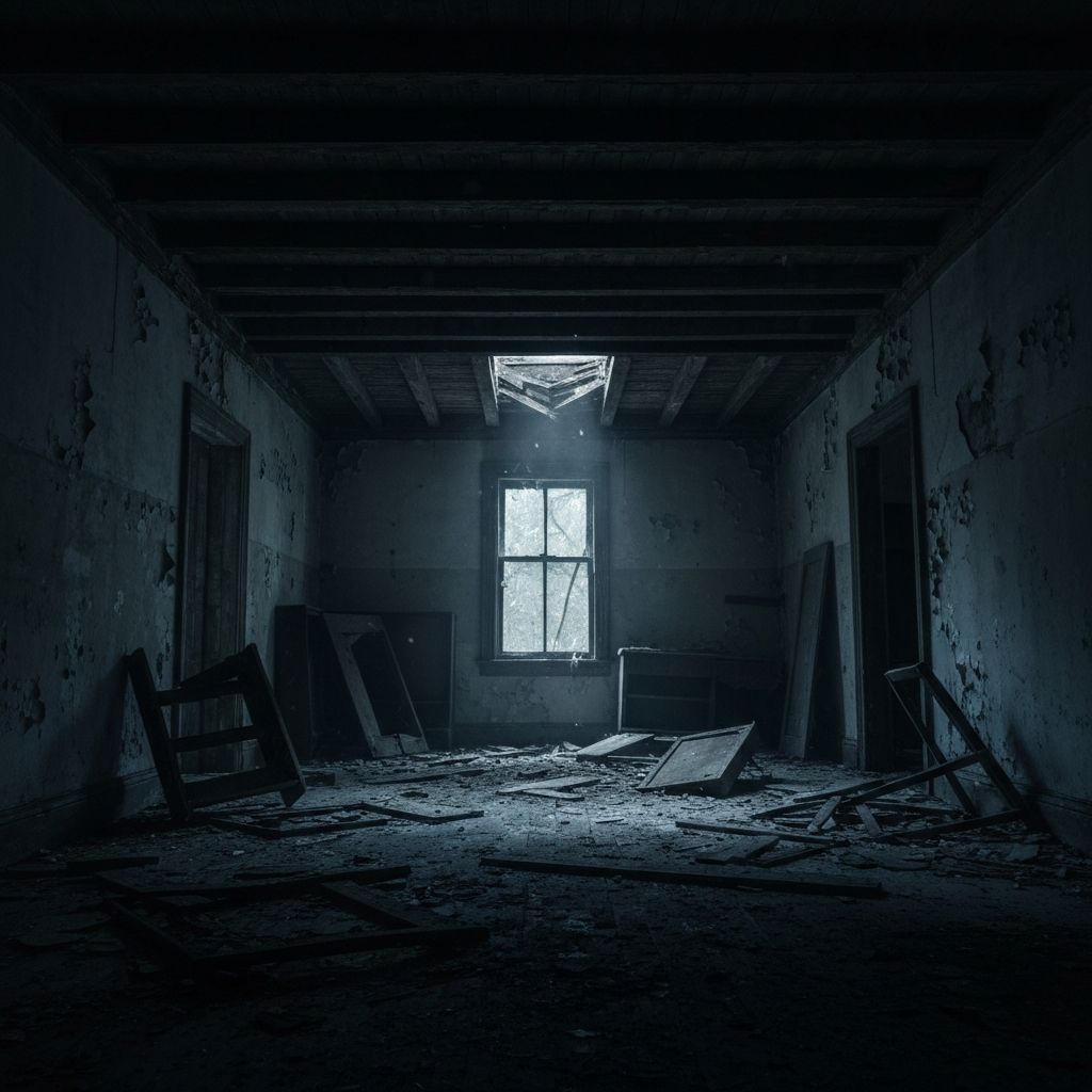 البيت المهجور في زقاق الجن